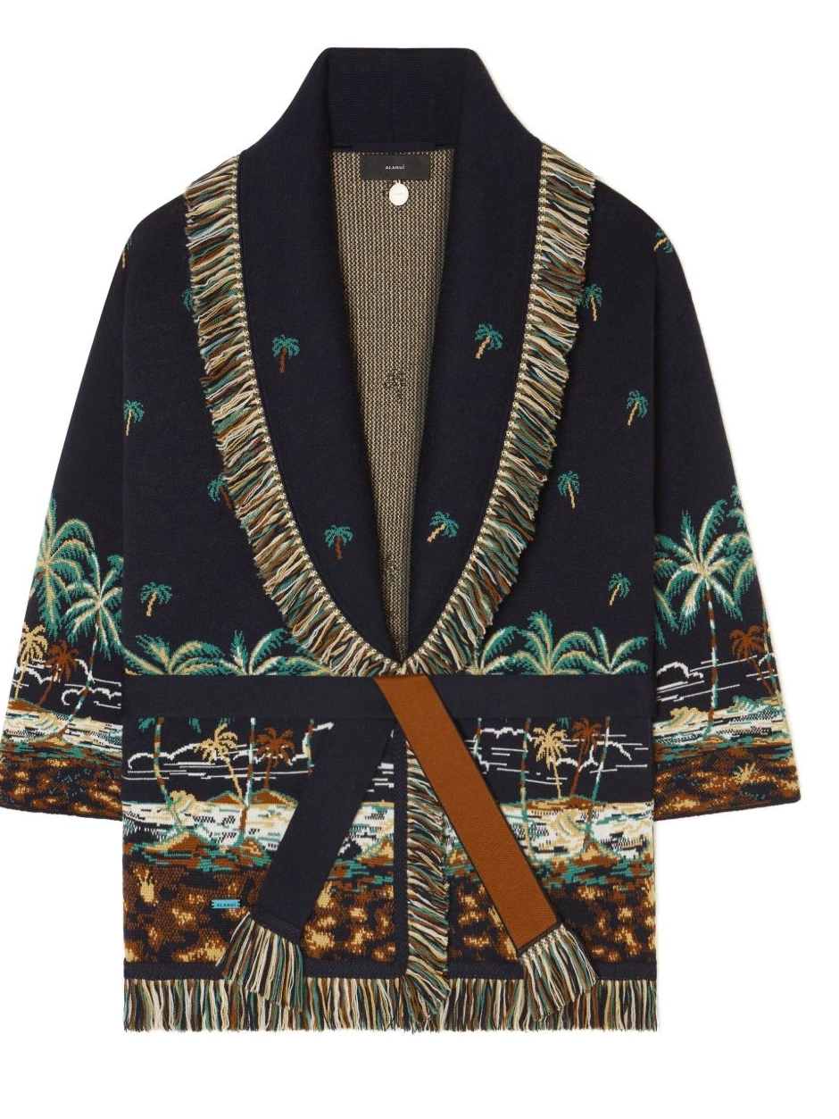 Affordable Alanui Tale The Women Of cardigan virgin-wool Hawaiian A 0629